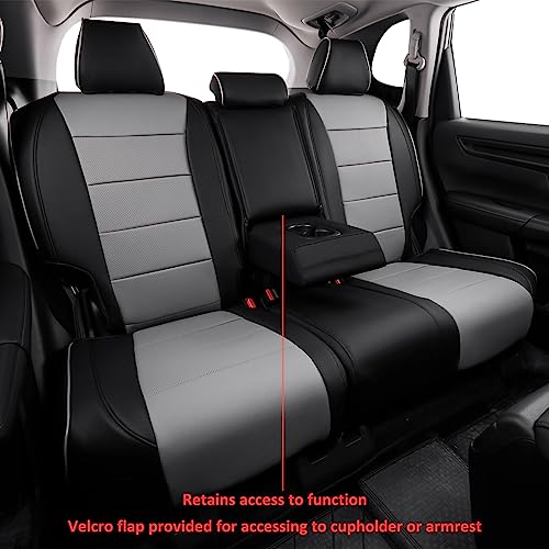 Custom Seat Covers for KIA Sportage LX 2023 (Black/Gray / 2023-2026 Sportage LX (No Hybrid ))