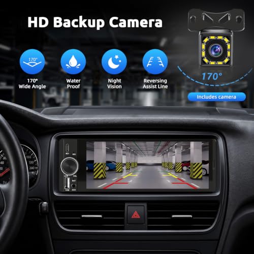 Single DIN Car Stereo