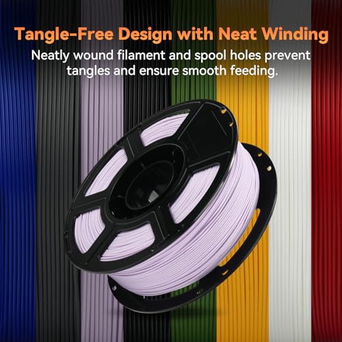 PLA Filament 1.75mm + (Matte Purple)