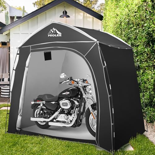 Bike Storage Tent for 4 (Cabin Black - XXL for 4-5 Bikes)