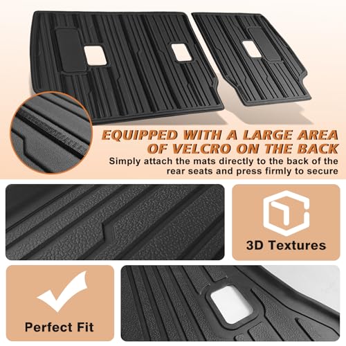 Trunk &Seatback Mat for 2025 2026 4Runner (4Runner | 5-Seat | 2025+)