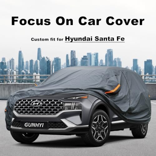 Premium Car Cover Custom Fit Hyundai Santa Fe Santafe (11 Hyundai / 11.08 Hyundai Santa Fe)