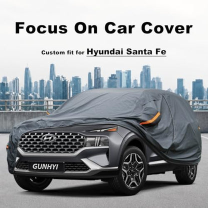 Premium Car Cover Custom Fit Hyundai Santa Fe Santafe (11 Hyundai / 11.08 Hyundai Santa Fe)