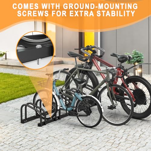 Bike Storage Rack for Garage (5 Bike Holder)