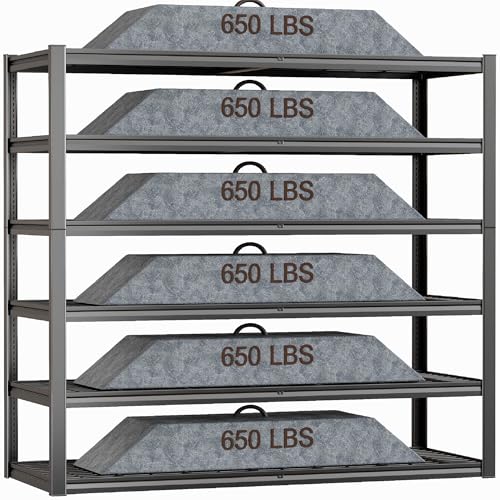 64" Wide 6 Tier Garage Shelving Unit (64"Wx24"Dx84H | 6 Tier)