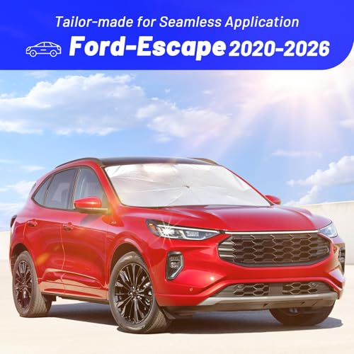 Windshield Sun Shade Umbrella for Ford Escape 2020 (Fit for Ford Escape 2020-2026)