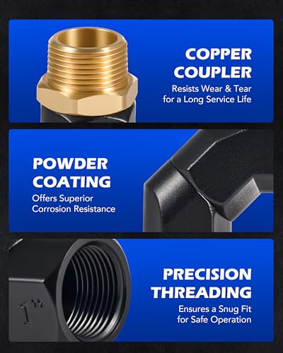 OMT 2pcs 1" NPT Fuel Hose Nozzle Swivel Kit (2PCS 1"NPT / Fuel Hose Nozzle Swivel)