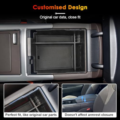 for Hyundai Palisade Center Console Organizer Tray for 2023