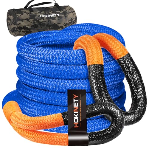 Kinetic Recovery Tow Rope (Blue / 1.26"x30ft)