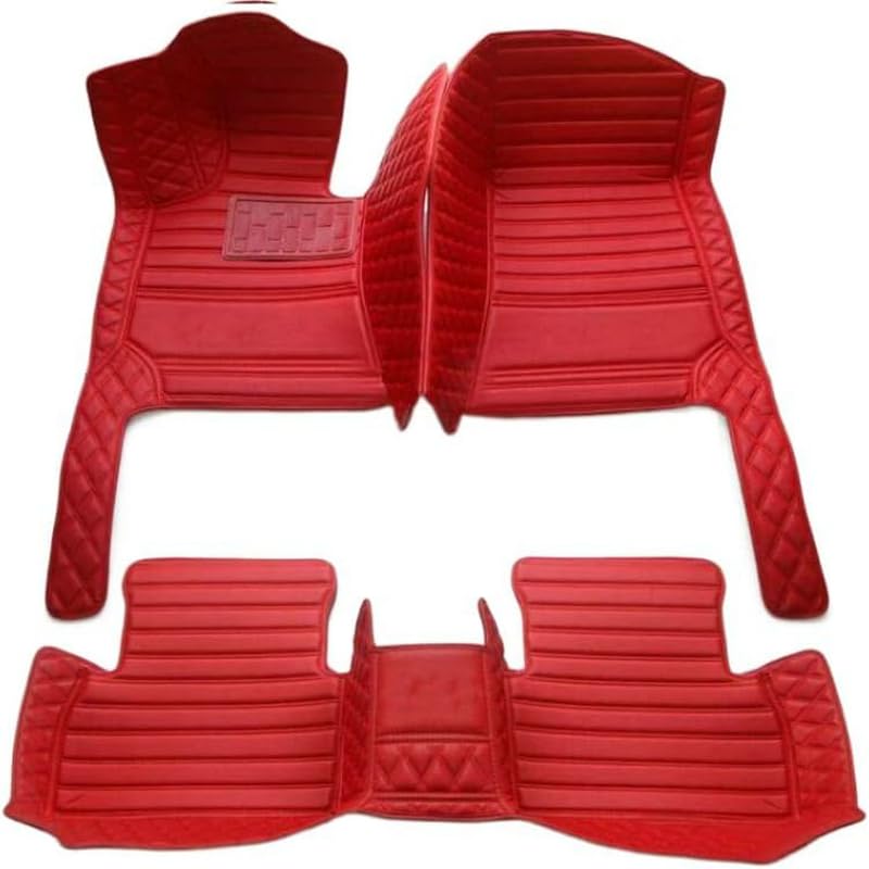 Customization Floor Mats and Cargo Mats are Suitable for 99% of Cars (red / 3D Floor Mats)