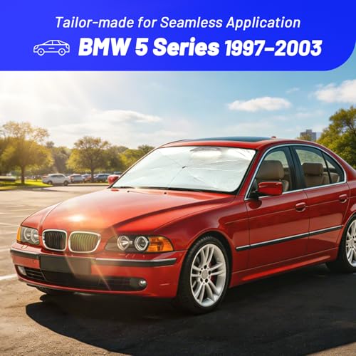 Windshield Sun Shade for BMW 5 Series 1997 (Fit for BMW 5 Series 1997-2003)