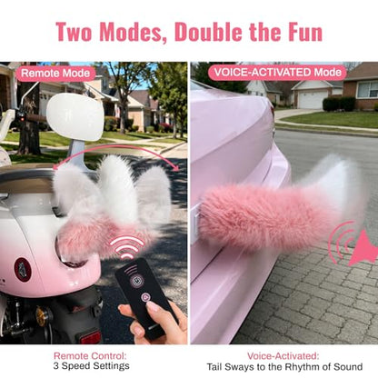 Electric Cat Tail for Car Decoration