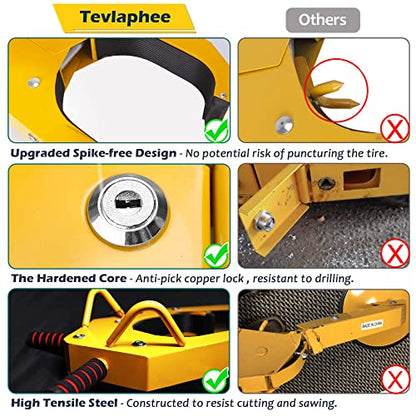 Wheel Lock Car Boot Anti (Wheel Lock with Hub Cap)