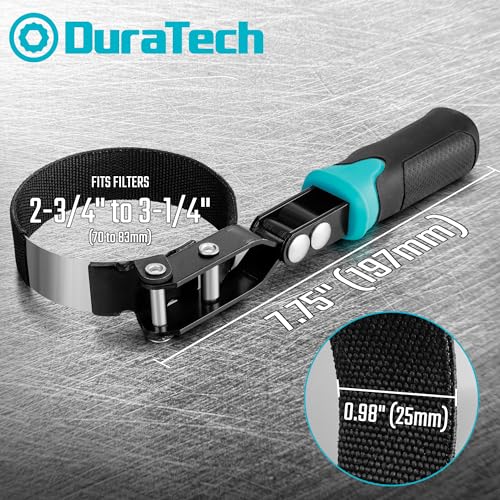 Anti Slip Small Swivel Oil Filter Wrench (Anti-slip / Small (Fits Filters 2-3/4" to 3-1/4"))