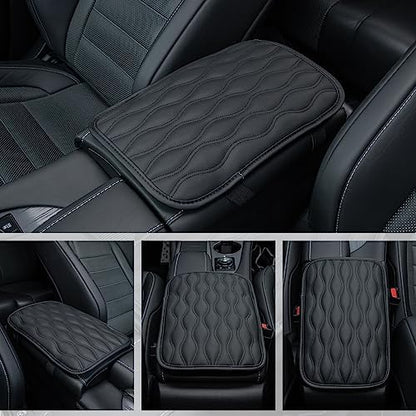Car Center Console Cover (black-line)
