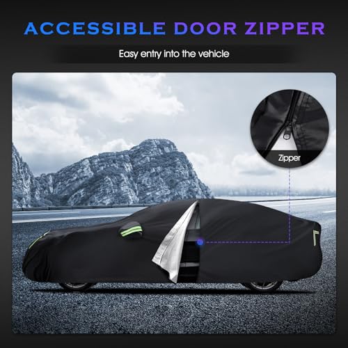 Car Cover Custom Fit for Tesla Model 3 2017 (Fit for Tesla Model 3 Black)