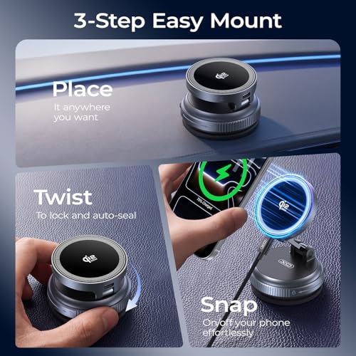 Magnetic Car Mount Charger