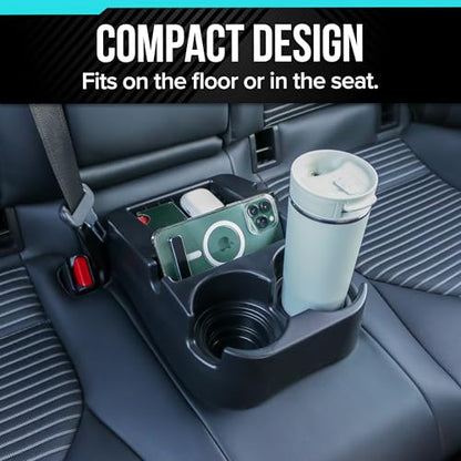Universal Car Floor Center Console with Dual Cup Holders