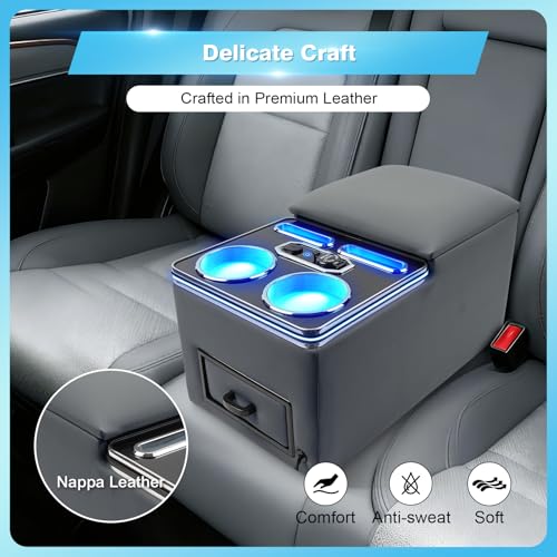Center Console Universal for Trucks (Gray)