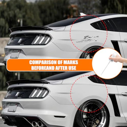 UA/UD/M6373/M6877 Black Ebony Touch Up Paint for Ford, Car Paint Pen Scratch Repair Two-In-One Touch Up Paint, Premium Car Scratch Remover for Deep Scratches (Black Ebony(UA/UD/M6373/M6877) compatible with All Models)