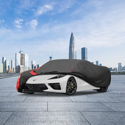 Car Cover Automobiles Waterproof All Weather for for Sports Coupe .Size C3 (C3 Fit Coupe/Cabrio Length 174-181 inch / 0 Coupe Car Cover)