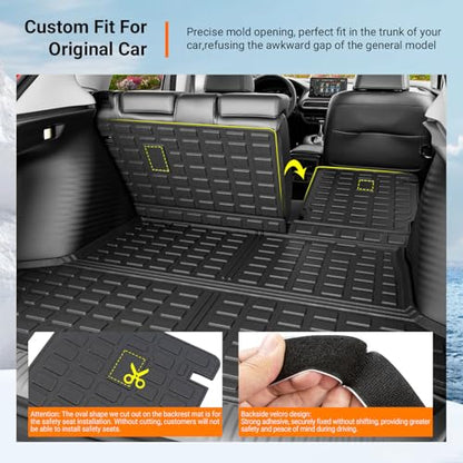 Floor Mats Cargo Mat Compatible with 2023