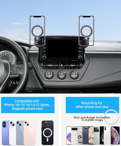 Car Phone Holder for Toyota Corolla 2020 (fit for 2020-2026 Toyota Corolla (8 Inch Screen))