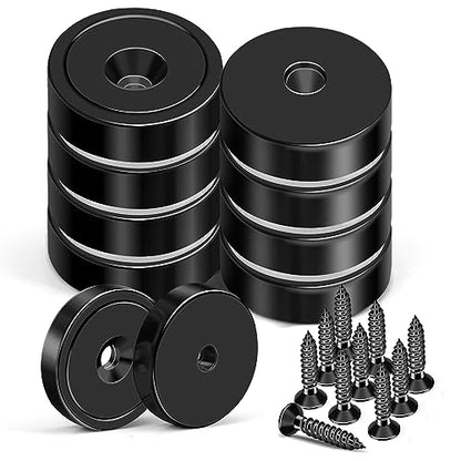 Magnets with Hole 70LB Strong Rare Earth Magnet with Screw Holes