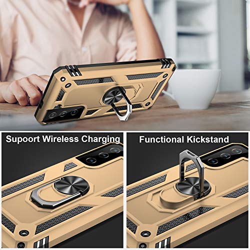for Galaxy S21 Case (Galaxy S21 (Small 6.2") / Gold)