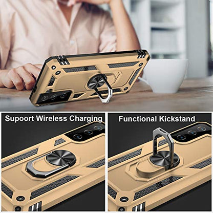 for Galaxy S21 Case (Galaxy S21 (Small 6.2") / Gold)