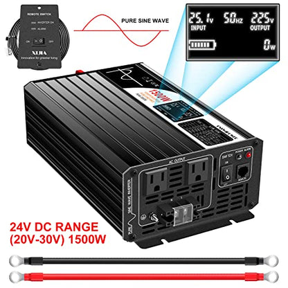 1500W Pure Sine Wave Inverter (24V 1500V （Bluetooth）)