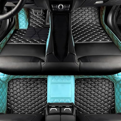 Customization Floor Mats and Cargo Mats are Suitable for 99% of Cars (Sky Blue 1 / 3D Floor Mats)