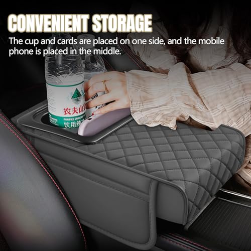 Car Center Console Cover (Gray)
