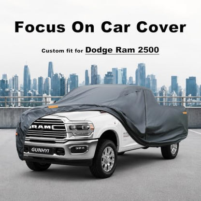 Premium Truck Cover Custom Fit Dodge Ram 2500 (07 Dodge / 7.17 Dodge Ram 2500/3500 Crew Cab Short Bed)