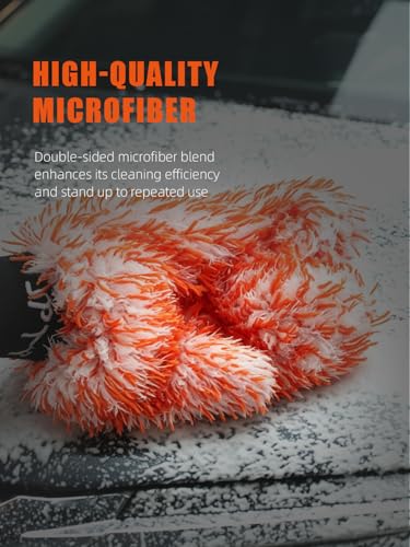 Microfiber Car Wash Mitt (3pcs Microfiber Car Wash Mitt)