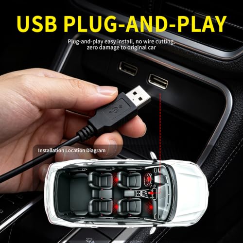 Motion Sensor Car Footwell Lights