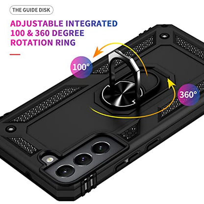 for Samsung Galaxy S22 5G Case (for S22 5G / Black)