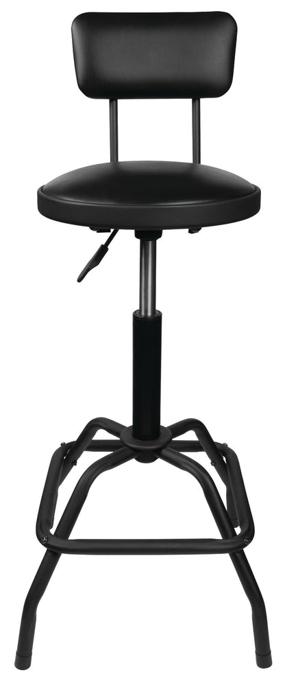 W85016 Pneumatic Shop Stool with Removable Backrest (Pneumatic Stool w/Removable Backrest)