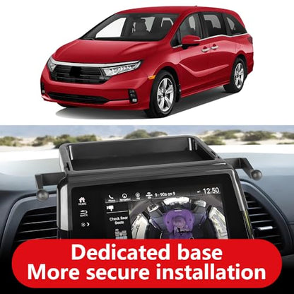 Car Phone Holder Center Console Organizer For Honda Odyssey 2018 2019 2020 2021 2022 2023 2024 Auto Accessories Navigation Interior Decoration Screen Mobile Cell Phone Mount case【Not Fit Odyssey 2025】