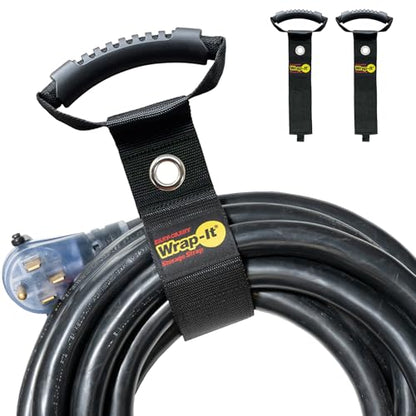 Easy Carry Wrap (22" (2 Pack) with Grommet / Black)