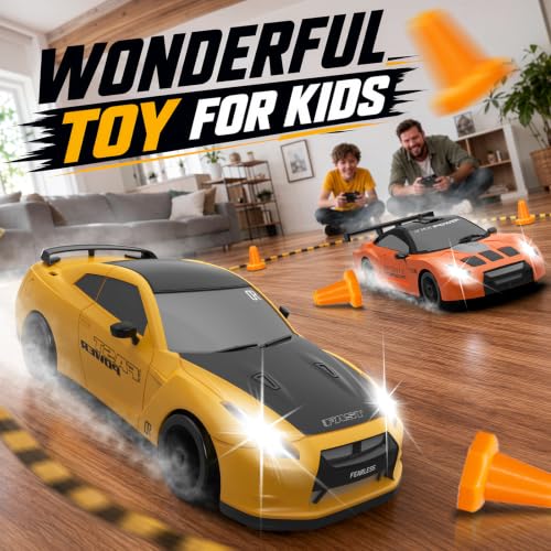 RC Drift Car 1 (Yellow)