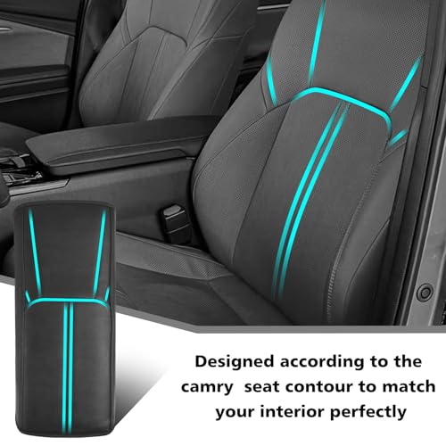 Armrest Cover for Toyota Camry 2025 2026 (25) 25+ |Camry| Black, Regular)
