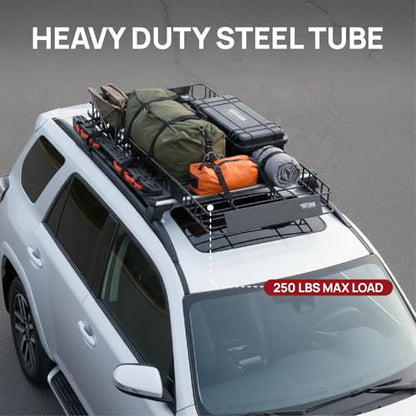 250lbs Extendable Rooftop Cargo Carrier (84*39*5.5)