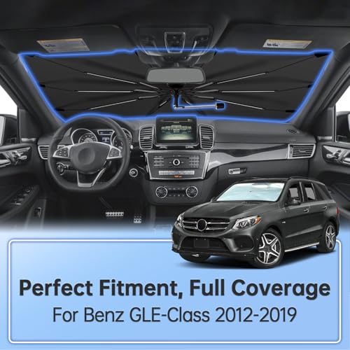 Windshield Sun Shade Umbrella for Mercedes (for Mercedes-Benz GLE-Class 2012-2019)