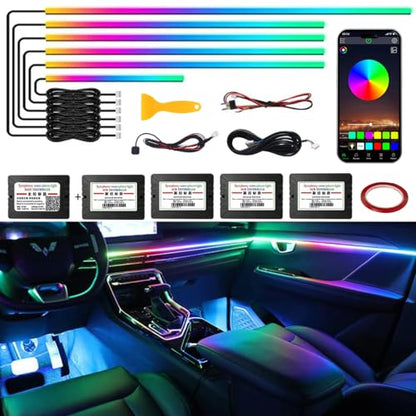 Dreamcolor Acrylic Interior Car LED Strip Light (Dreamcolor 6 in 1)