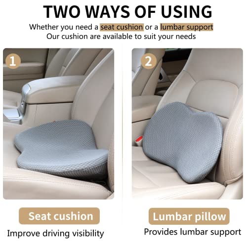 Car Seat Cushion (Gray)