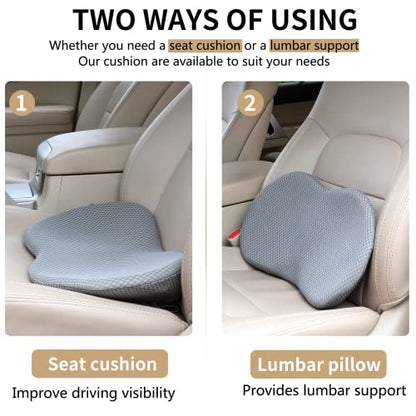 Car Seat Cushion (Gray)