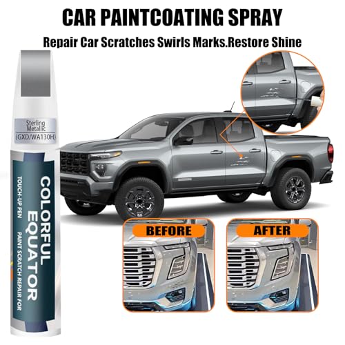 Sterling Metallic (Sterling Metallic(GXD/WA130H) for 2025 Sierra/2024 Sierra/2023 Sierra/2025 YUKON & YUKON XL/2024 YUKON & YUKON XL/2025 Terrain/2024 Terrain/2025 Acadia/2024 Acadia)