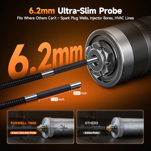 Y400 220° 2 Way Articulating Borescope (6.2mm)