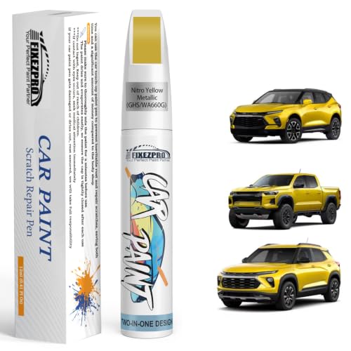 Nitro Yellow Metallic (For chevrolet / Nitro Yellow Metallic(GHS/WA660G) for Trax/Trailblazer/Colorado/Blazer/Camaro)